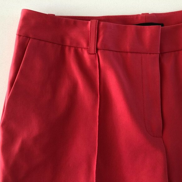 Lafayette 148 New York Trouser Style Pants Stitching Detail Bold Pink Sz 8 NWOT - Picture 3 of 10